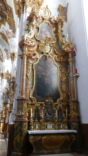 Johann Georg Bergmüller - Eintritt des hl. Stanisaus in den Jesuitenorden