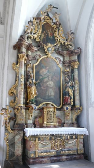 Johann Baptist Baader - Enthauptung der hl. Katharina