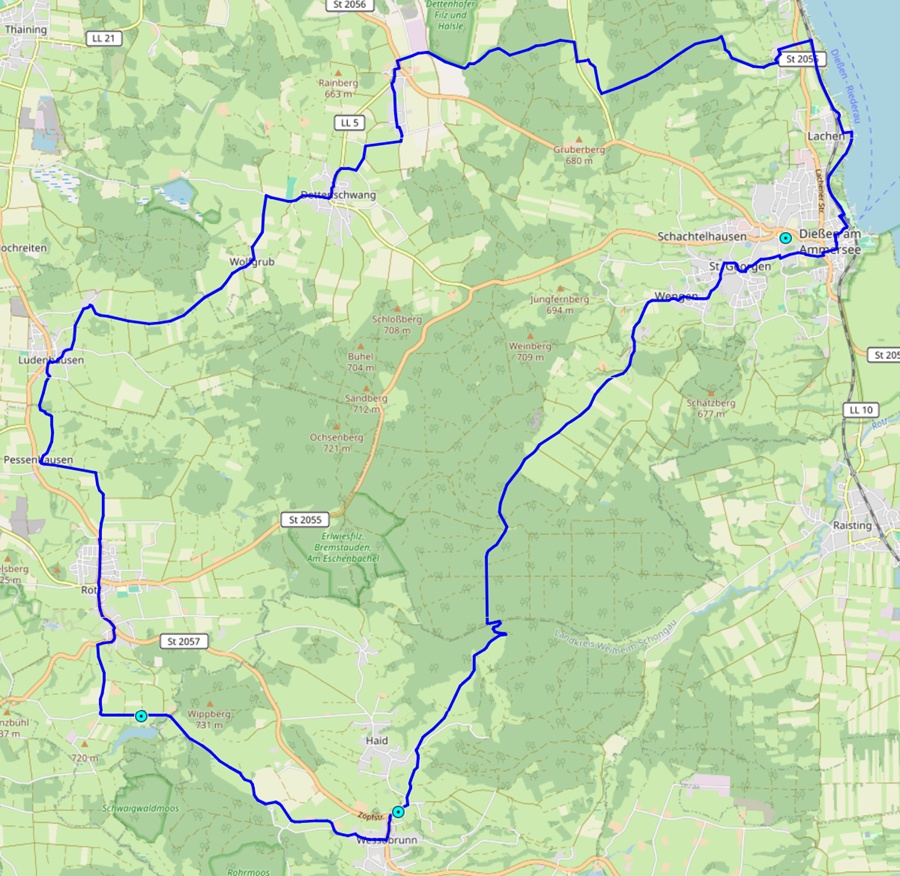 Ein Auf und Ab im Südosten