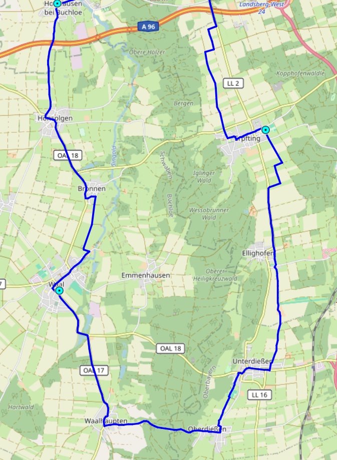 Schloesser und Biergartentour K1