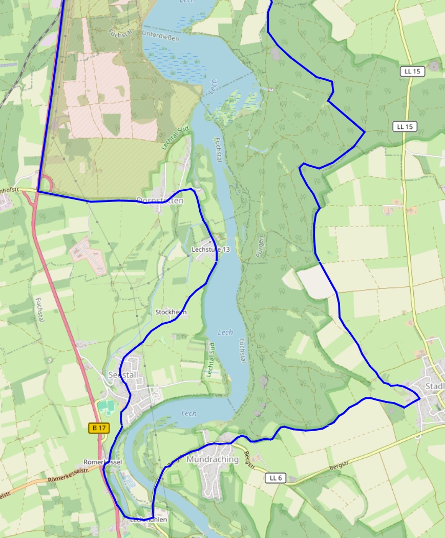 Vom Wildpark zum Englischen Garten K2