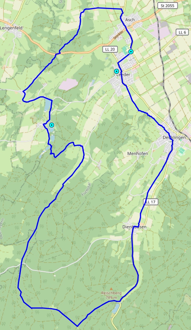 Walder und Weihertour K