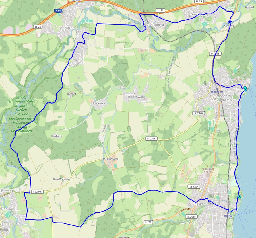 Westliche Ammerseetour K