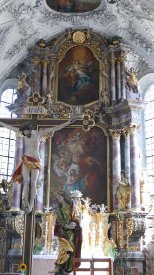 Johann Georg Bergmüller - Taufe Christi