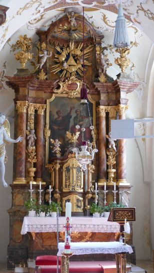 Johann Georg Bergmüller - Taufe Christi