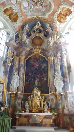 Johann Baptist Baader - Fürbitte des hl. Rochus