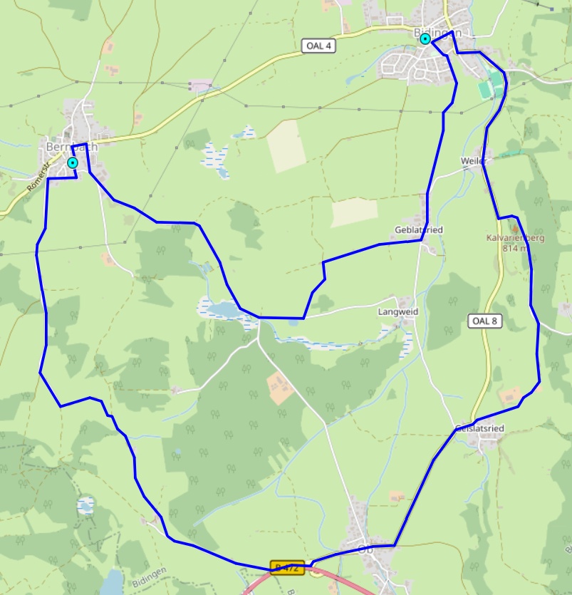 Sagenhafter Weg Bidingen K