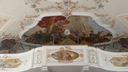 Johann Georg Wolcker - hl. Sebastian vor Kaiser Diokletian