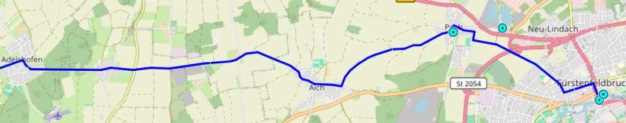 Amper Lech Radweg 1 K1