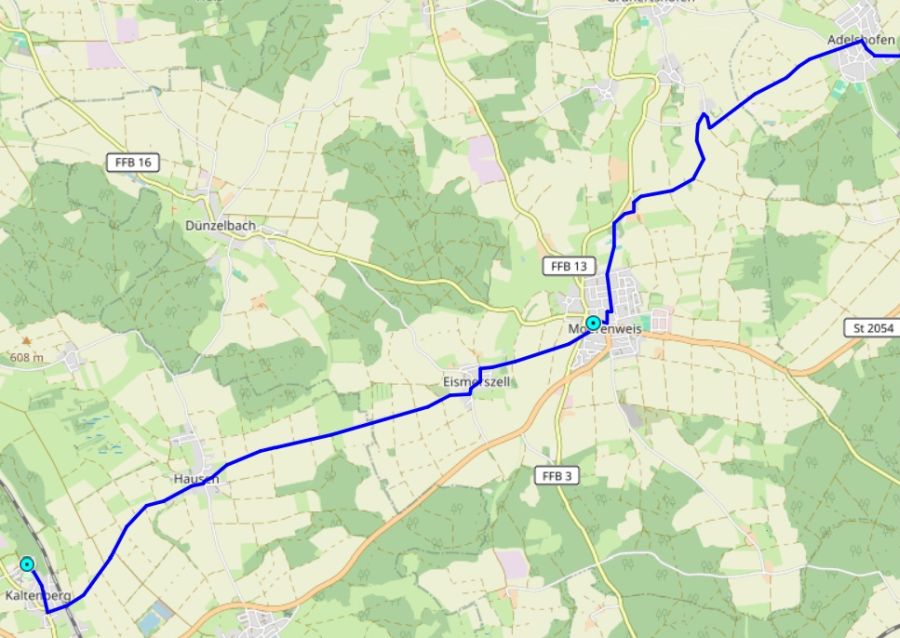 Amper Lech Radweg 1 K2