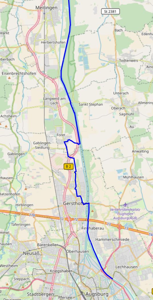 W Via Claudia Augsburg Koenigsbrunn 2