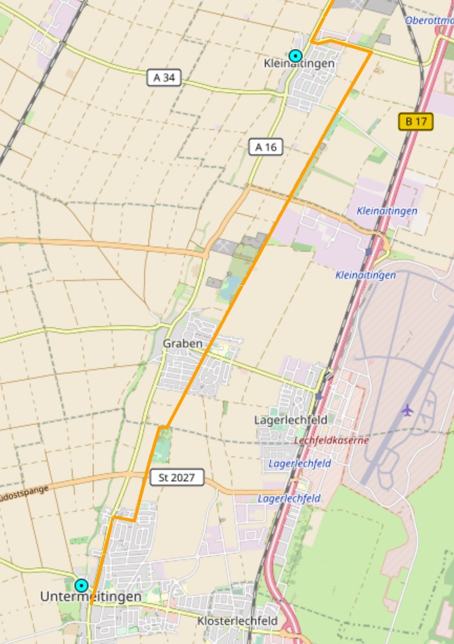 W Via Claudia Augsburg Koenigsbrunn 2